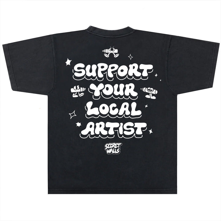 SUPPORT YOUR LOCAL ARTIST X YAI ICE CREAM T-SHIRT – SECRET WALLS