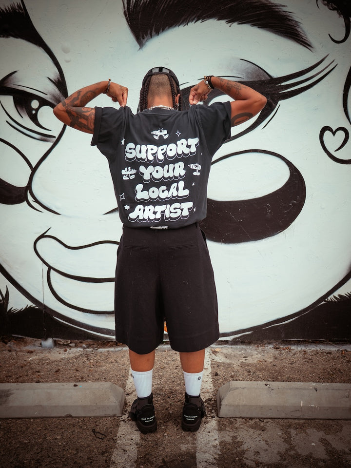 SUPPORT YOUR LOCAL ARTIST X YAI ICE CREAM T-SHIRT – SECRET WALLS