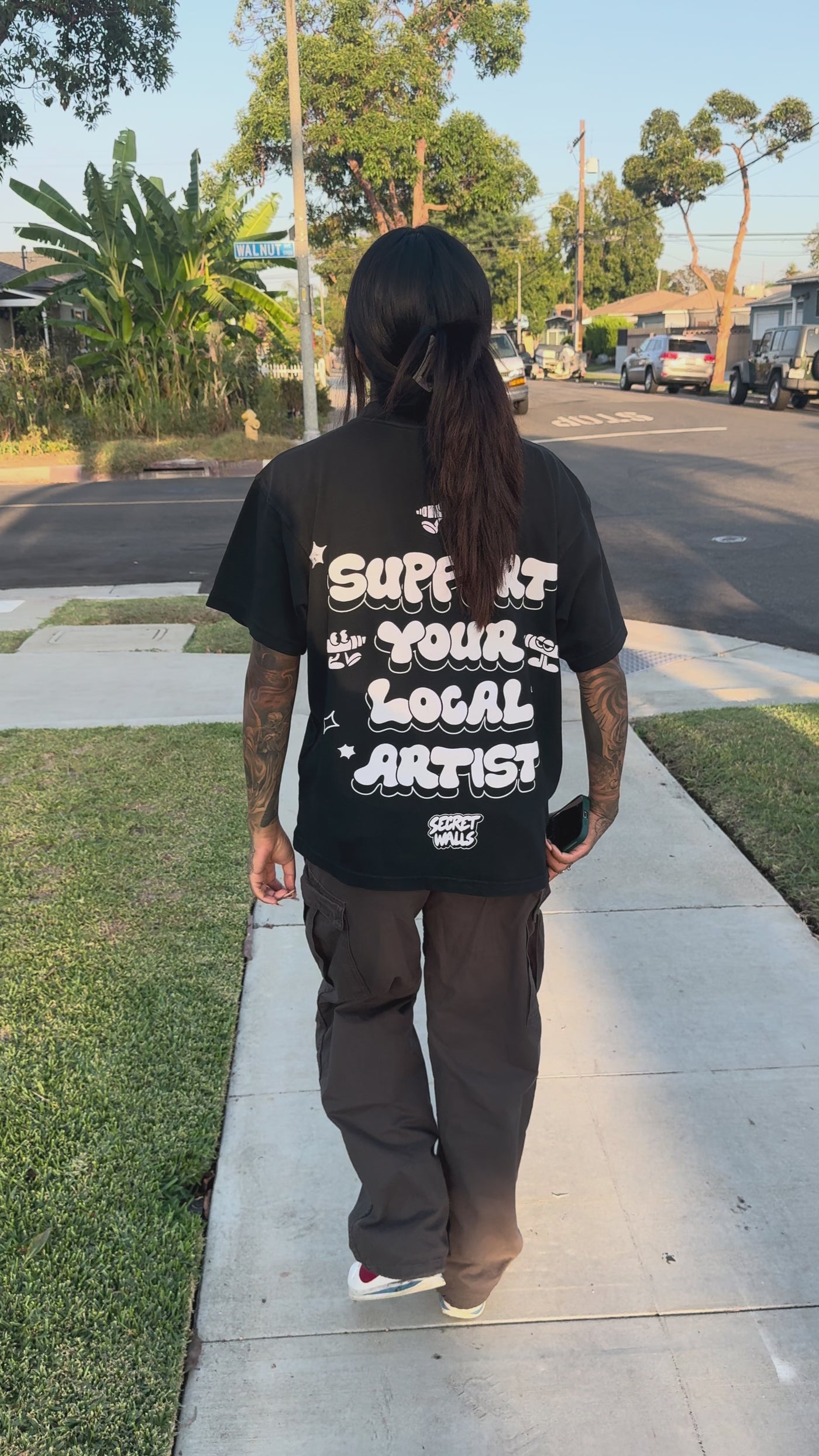 SUPPORT YOUR LOCAL ARTIST X YAI ICE CREAM T-SHIRT